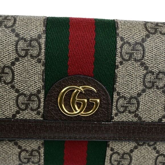 Gucci Ophidia Brown Canvas Wallet  (Pre-Owned) - Picture 6 of 16